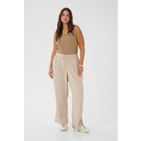 Locker geschnittene Ankle-Hose mit Kordelzug