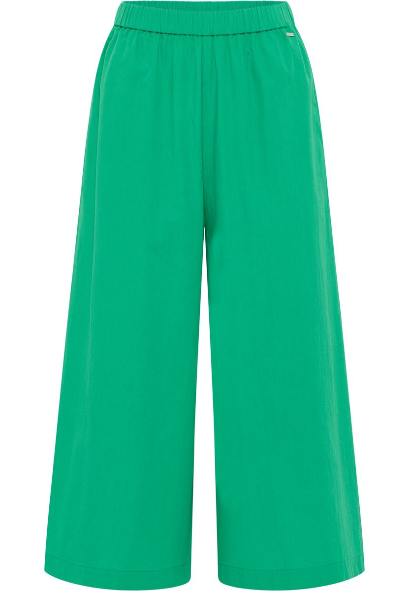 Weit geschnittene Baumwoll-Culotte-Hose