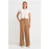 Weite Krepp-Hose mit Kordelzug