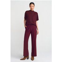 Weite Krepp-Hose mit Kordelzug