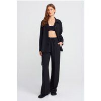 Weite Jersey-Hose mit Entspanntem Schnitt