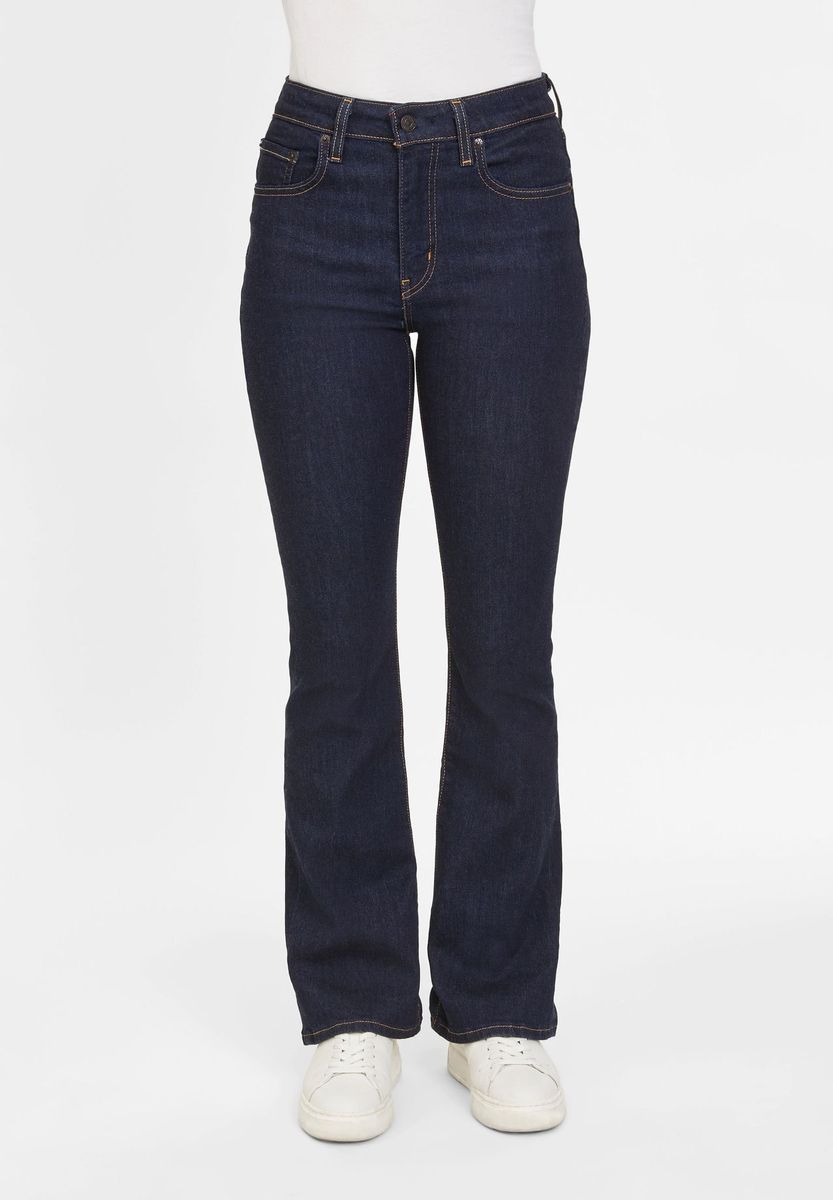 Klassische High-Rise Bootcut-Silhouette