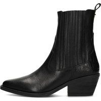 Spitze Western-Stiefeletten mit Struktur