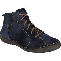Handgenähte Schnürstiefeletten aus Leder