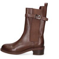 Elegante Lederstiefel mit Zierschnalle