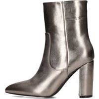 Spitze Stiefeletten mit Blockabsatz