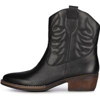 Western-Stiefeletten mit Ziernähten