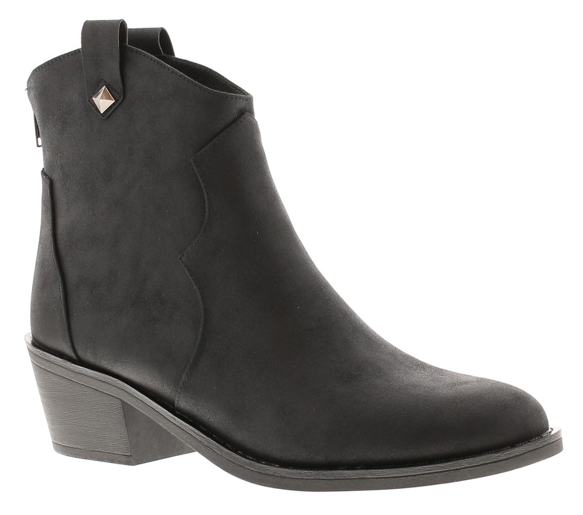Besetzte Western Stiefelette