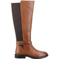 Klassische kniehohe Leder-Reitstiefel