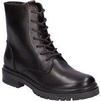 Elegante Schnürstiefeletten aus Glattleder