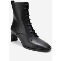 Minimalistische Lederstiefeletten zum Schnüren