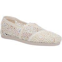 Filigrane gehäkelte Alpargata Slipper
