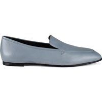 Elegante Leder-Slipper mit spitzer Kappe