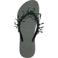 Bahia Bestickte Verzierte Sandalen