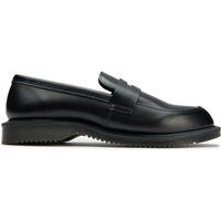 Polierte Penny Loafer aus Leder