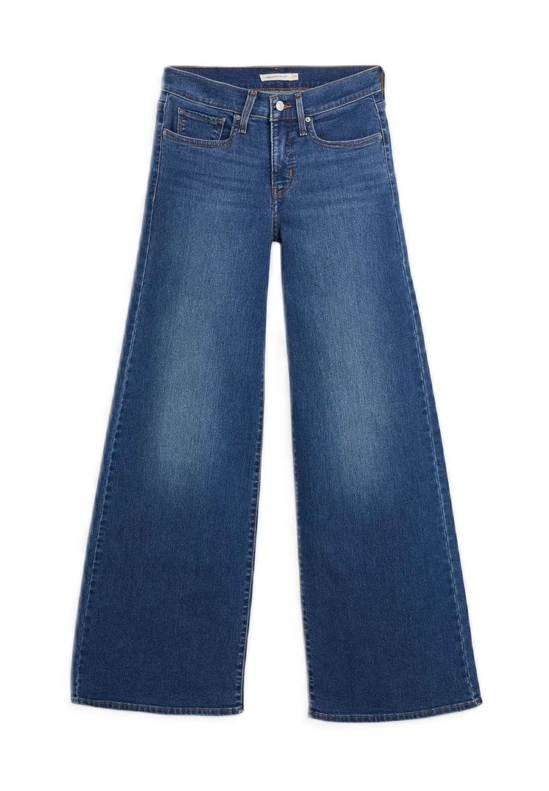 Formgebende Wide-Leg Jeans