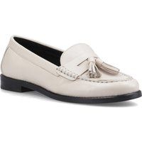 Leder-Loafer mit Quastendetail