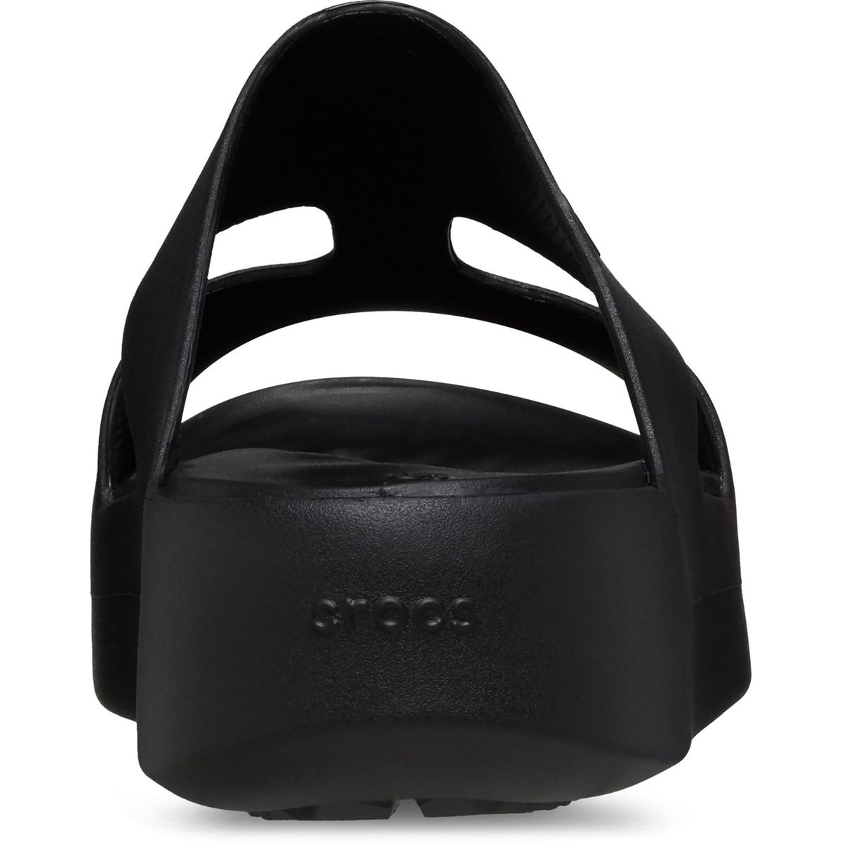 Minimalistische Plateau H-Strap Pantoletten