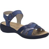 Bequeme Riemchensandalen aus Leder