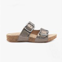 Riemensandalen mit Korkfußbett
