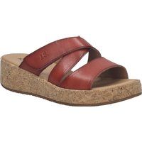 Leder-Sandalen mit gekreuzten Riemen