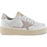 Ball Star Distressed Leder-Sneaker