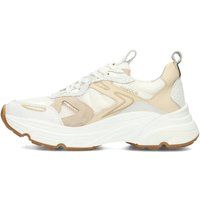 Chunky-Sneaker mit Material-Mix