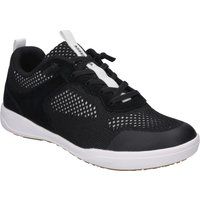 Flacher Mesh- und Wildleder-Sneaker