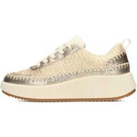 Metallic-Sneaker mit Web-Struktur