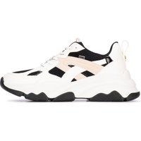 Chunky Sneaker mit Mesh-Einsätzen