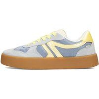 Sportliche Plateau-Sneaker im Retro-Look