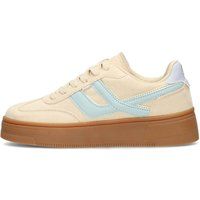 Retro-Sneaker mit Plateausohle