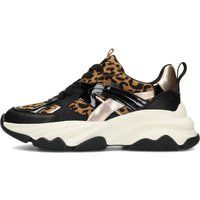 Plateau-Sneaker mit markantem Tiermuster