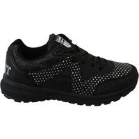 Glitzer-Sneaker mit Sternen-Print
