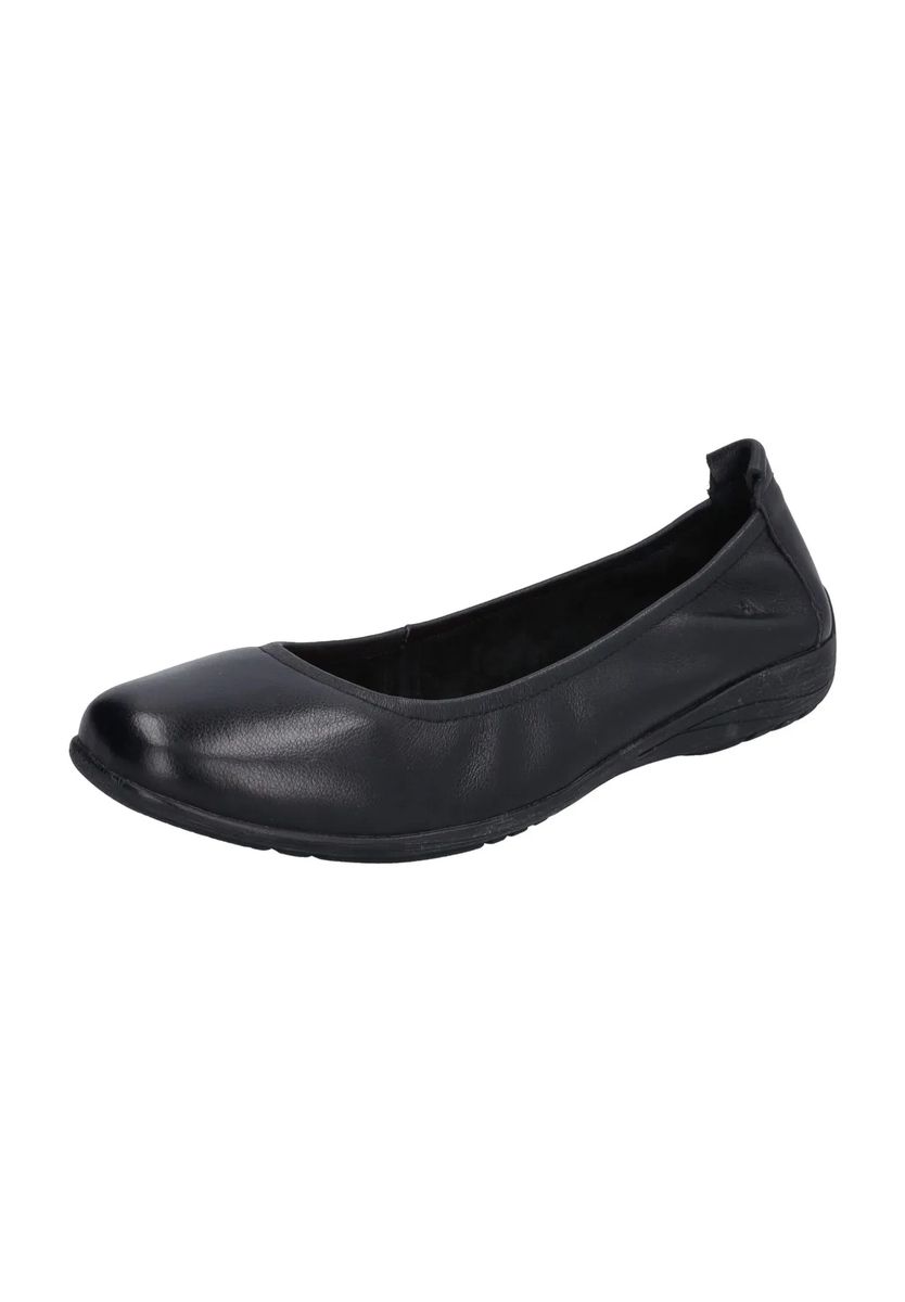 Klassische Leder-Ballerinas zum Reinschlüpfen