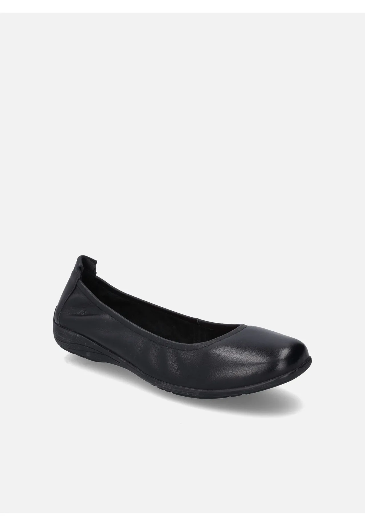 Klassische Leder-Ballerinas zum Reinschlüpfen