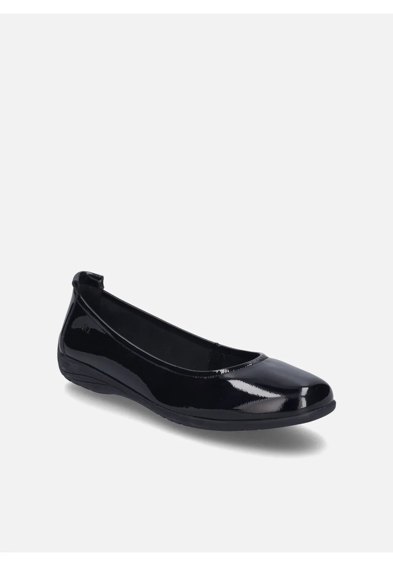 Klassische Leder-Ballerinas zum Reinschlüpfen