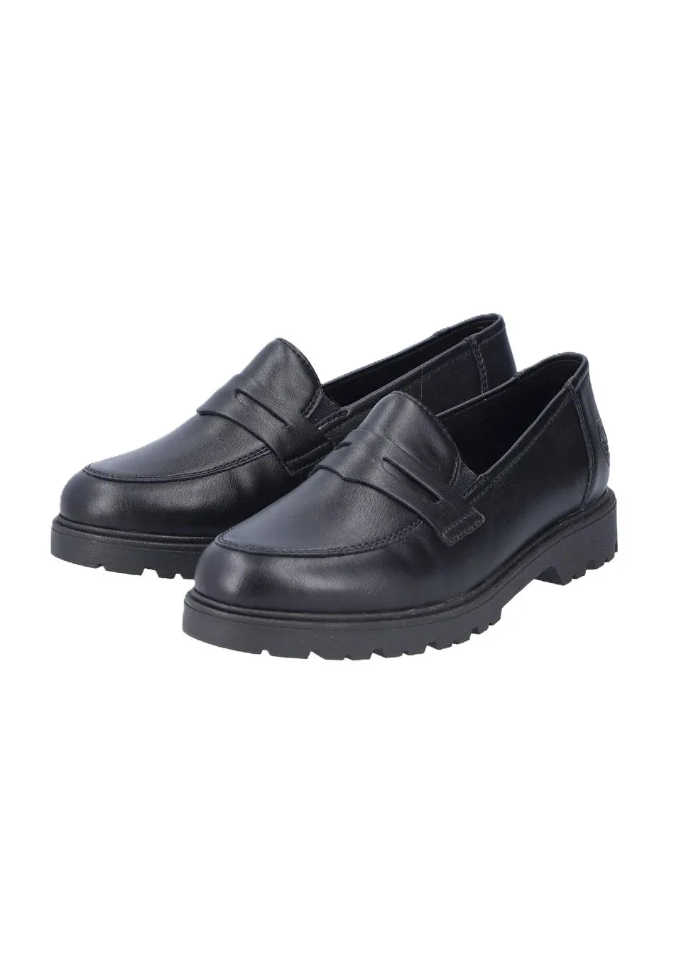 Chunky Penny-Loafer mit Profilsohle