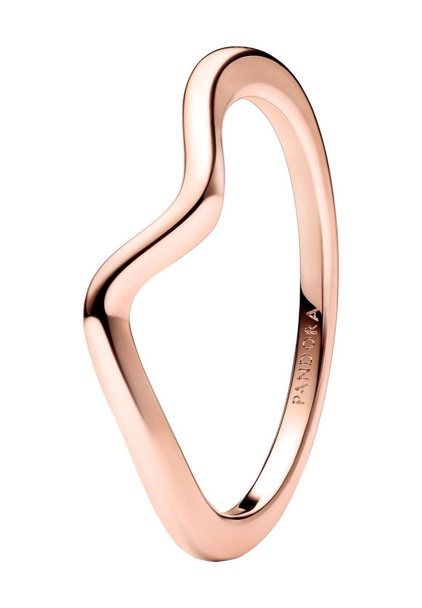 Fließender Ring in Wellenform