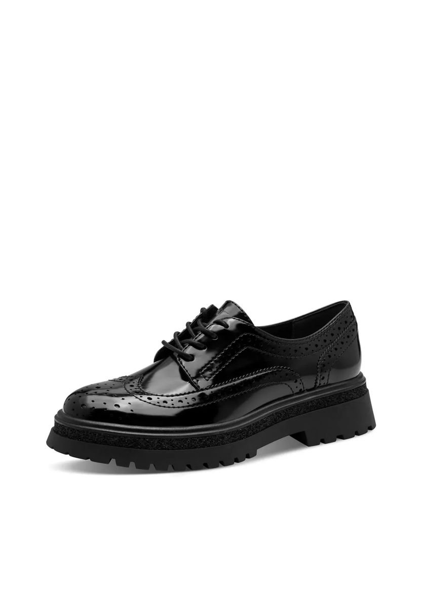 Elegante Brogue-Halbschuhe mit Plateausohle