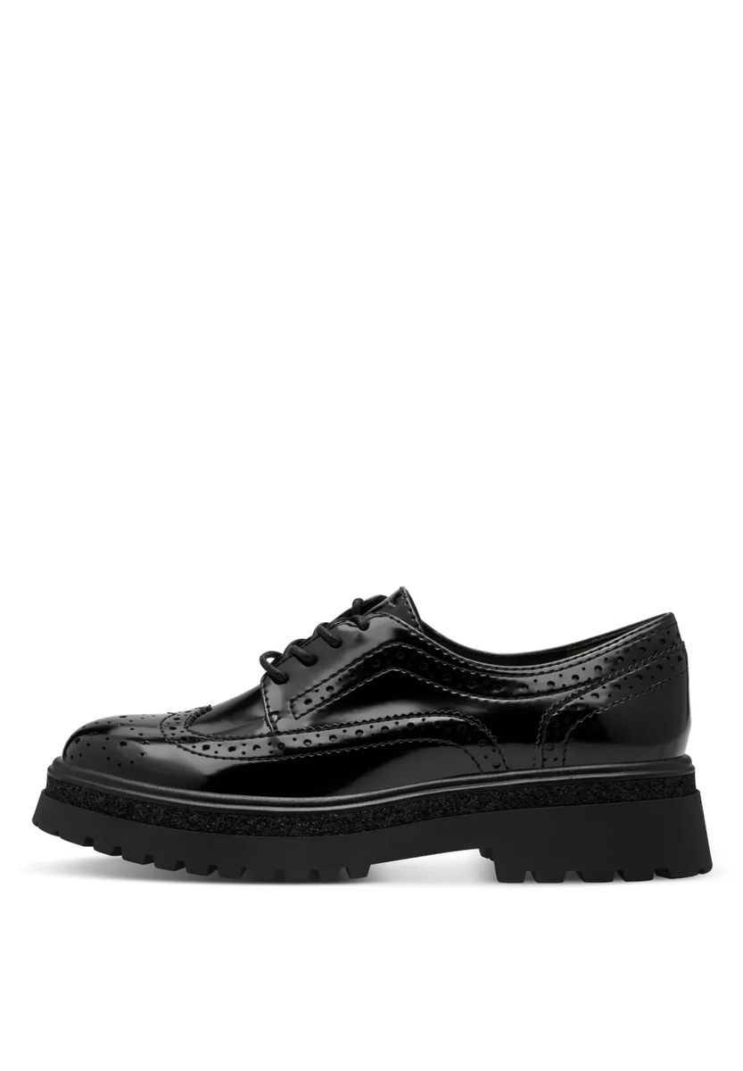 Elegante Brogue-Halbschuhe mit Plateausohle