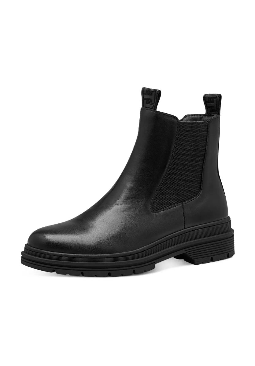 Klassische Leder Chelsea Boots