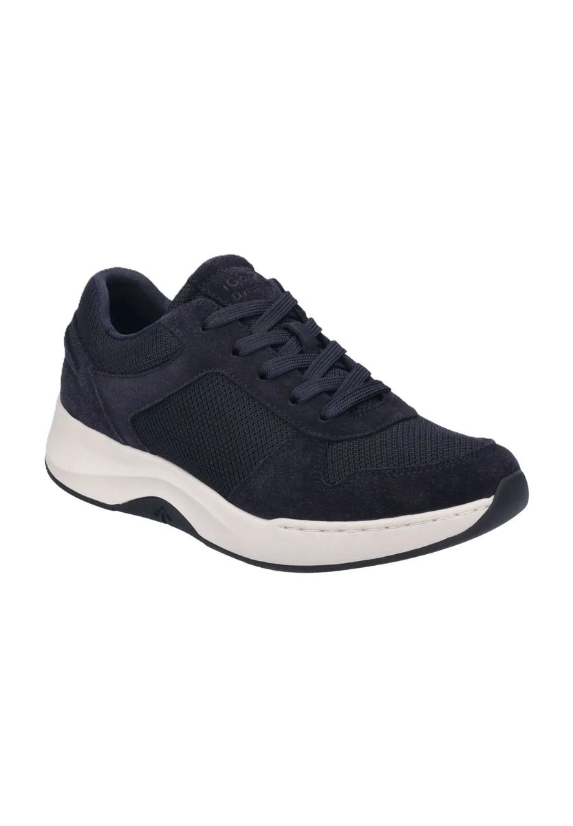 Dynamische Sneaker aus Veloursleder