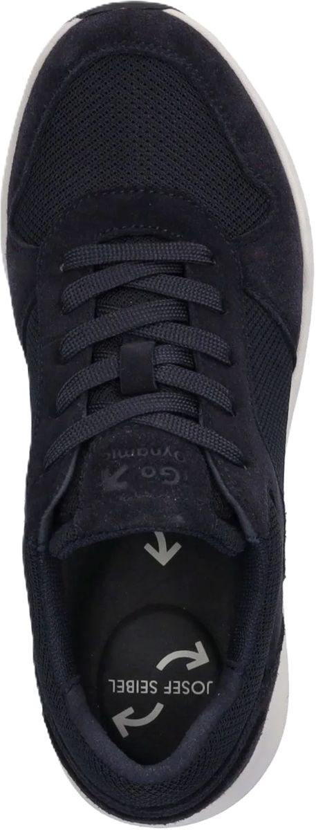 Dynamische Sneaker aus Veloursleder