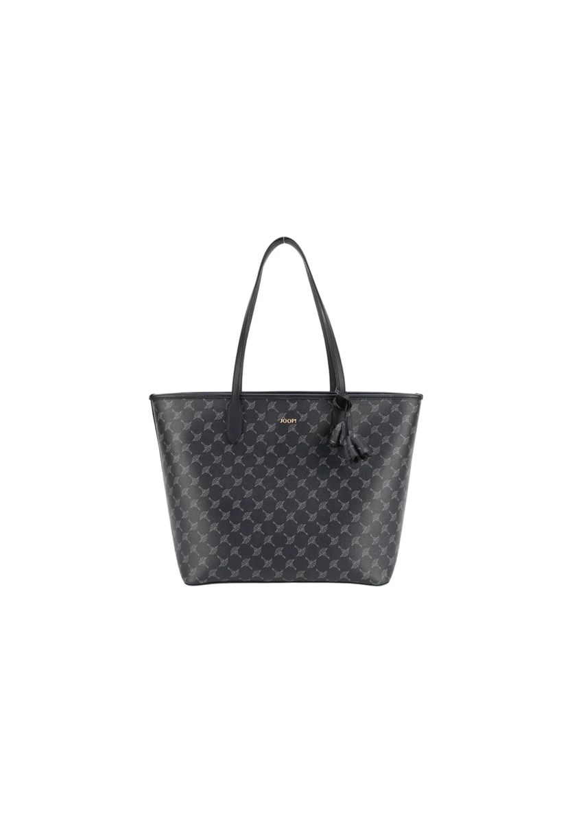 Shopper mit All-Over Logo-Print