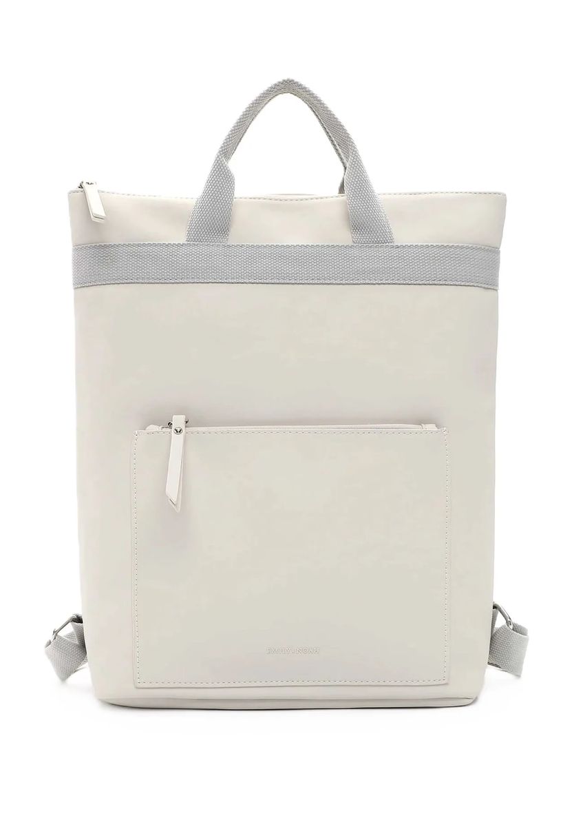 Minimalistischer rechteckiger Daypack mit Reißverschluss