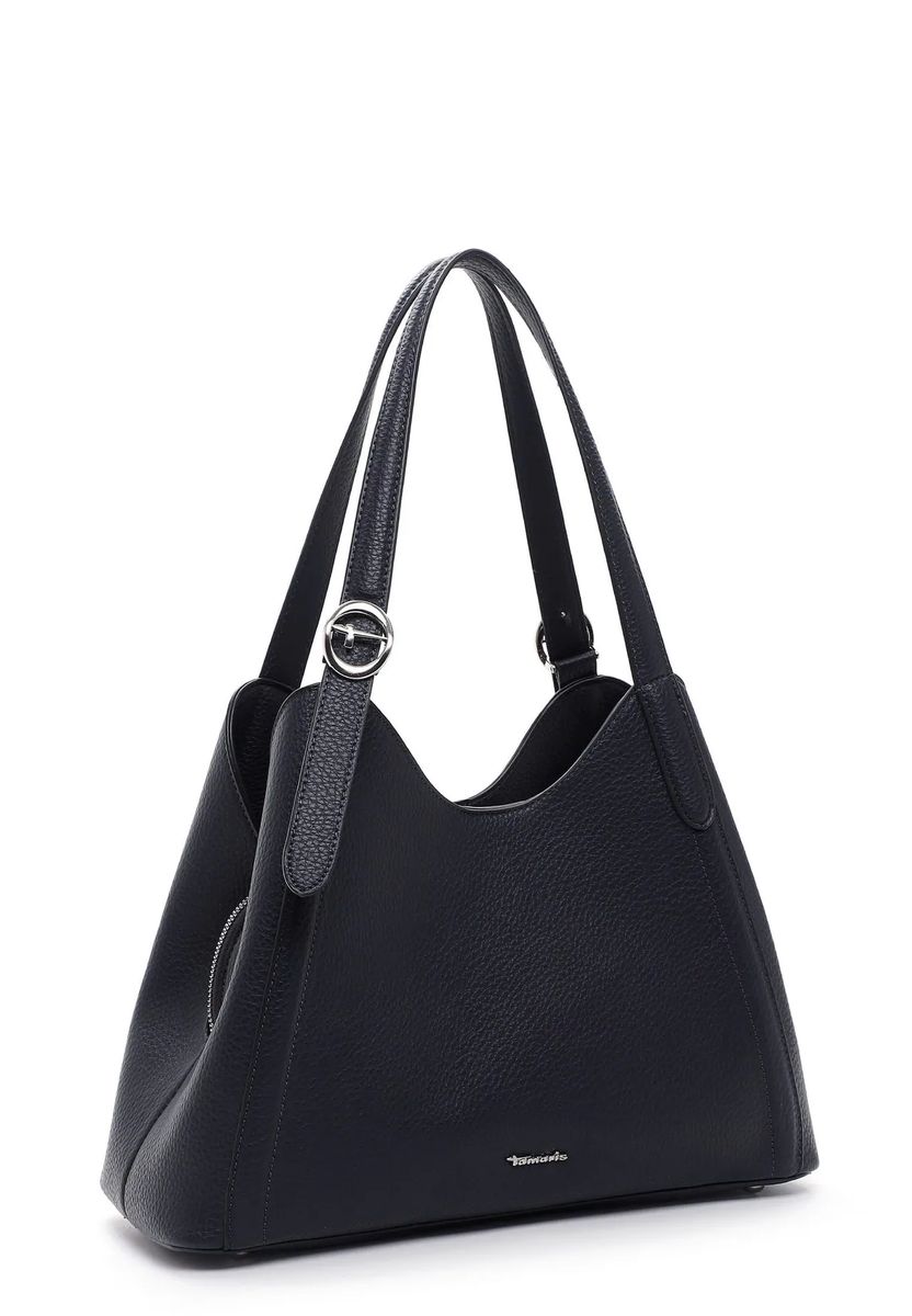 Shopper aus genarbtem Kunstleder