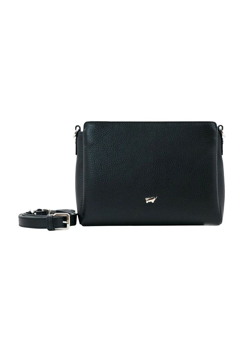Elegante Umhängetasche aus genarbtem Leder