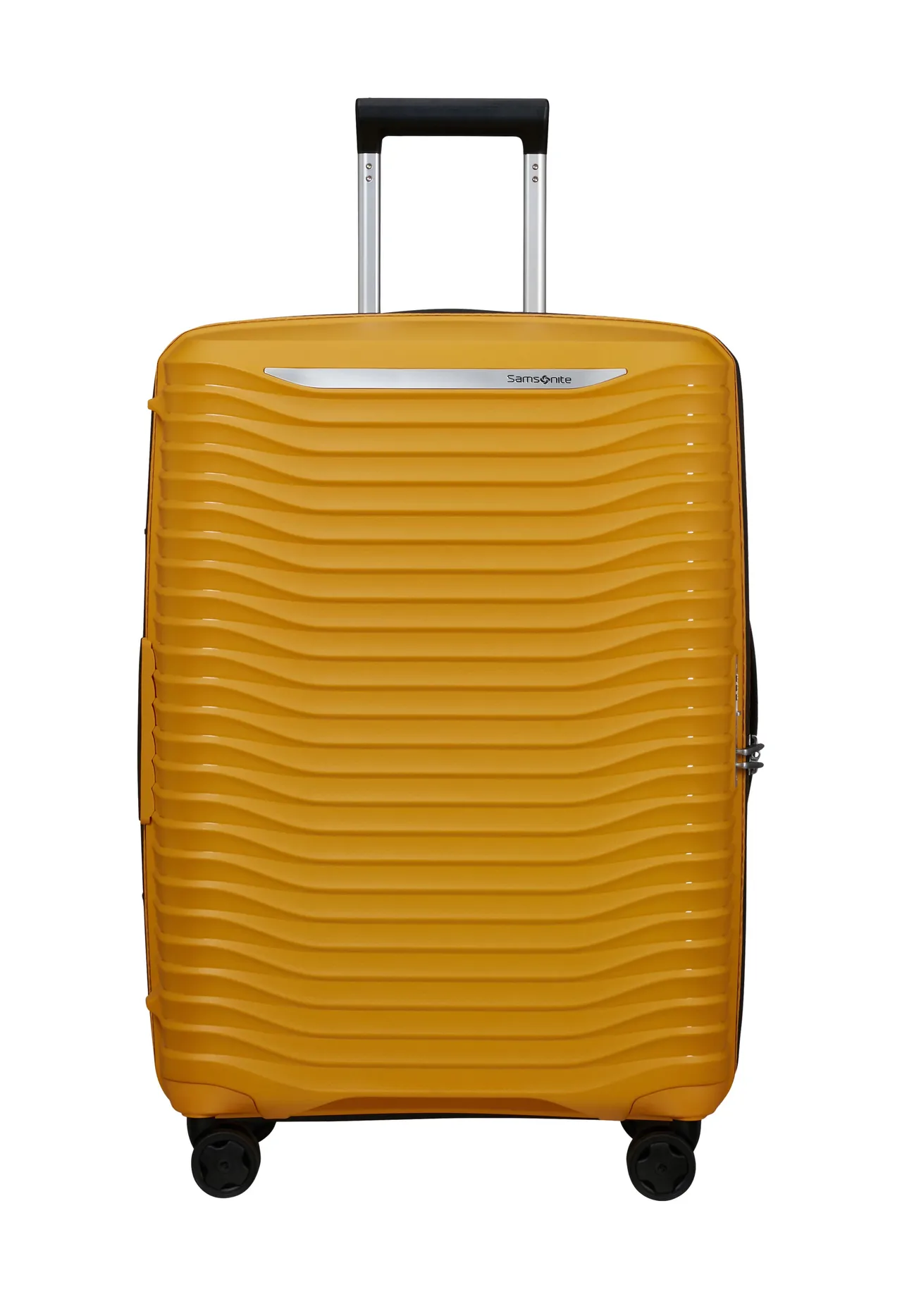 Strukturierter Hartschalen-Trolley mit Rollen