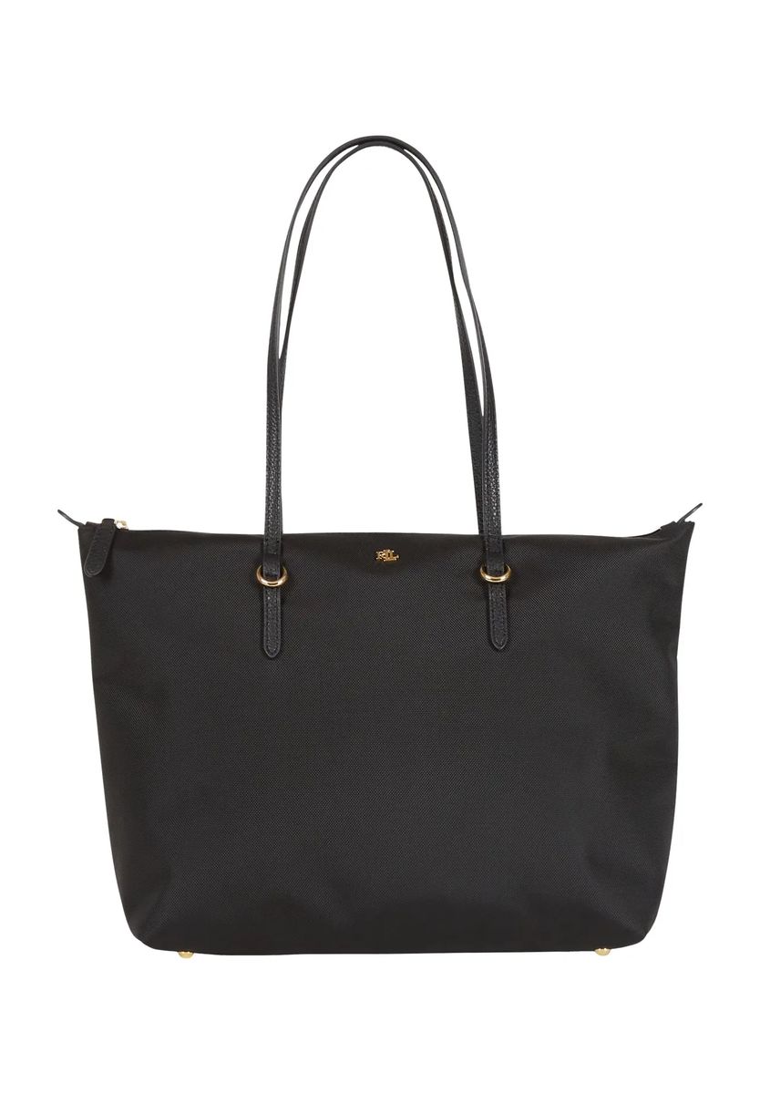 Essentielle Tote mit Emblem-Details